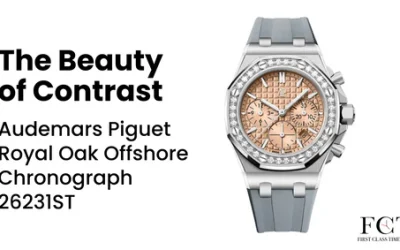 The Beauty of Contrast: Audemars Piguet Royal Oak Offshore Chronograph 26231ST